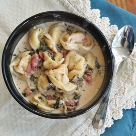 Crockpot Tortellini Soup