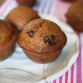 Chocolate Chip Zucchini Muffins