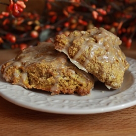 Pumpkin Spice Latte Scones