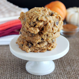 Pumpkin Spice Pudding Cookies