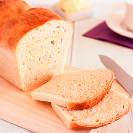 Homemade White Bread Loaf