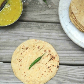 Masala Pulka | Roti with Dal Fry