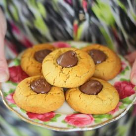 Peanut Butter and Nutella Cookies