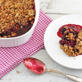 Triple Berry Crisp [Vegan]