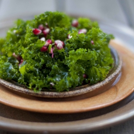 Lime-Marinated Raw Kale