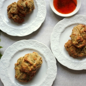 Baked Savory Bean Cakes