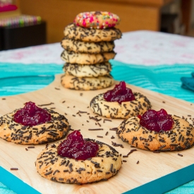 Chocolate Sprinkles Cookies