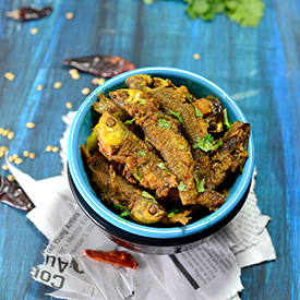 Dry Spicy Fish Curry