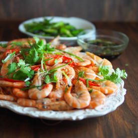 Cantonese Boiled Shrimp