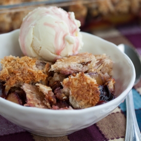 Coconut Plum Crumble (Paleo)