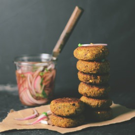 Lentil and Pumpkin Shami Kebab