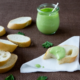 Milk Mayonnaise w/ Parsley & Garlic