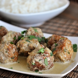 Thai Green Curry Meatballs