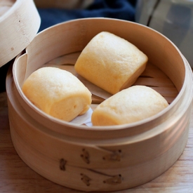 Sweet Potato Mantou (Steamed Buns)