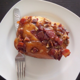 Bacon Pecan Maple Sticky Buns