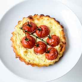 French Tartlets with Goat Cheese