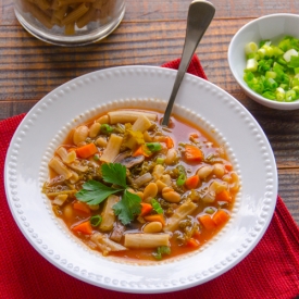 Crockpot Pasta e Fagioli Soup