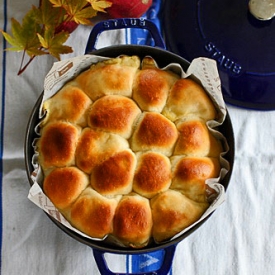 Fluffy Buns with Sweet Potatoes