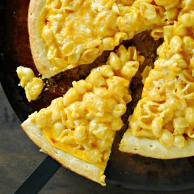 Macaroni and Cheese Pizza