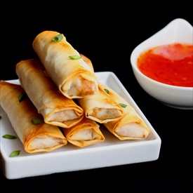 Baked Spring Rolls