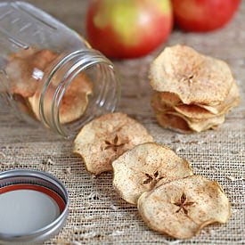 Baked Cinnamon Apple Chips