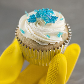 Breaking Bad “Blue Meth” Cupcakes