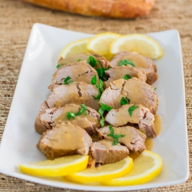 Crockpot Cuban Style Pork Tenderloin