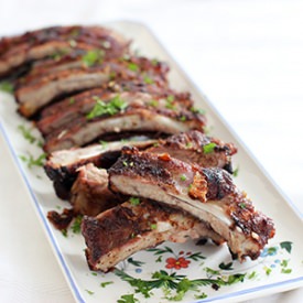 5 Spice Powder Rubbed Ribs