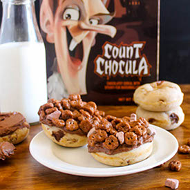 Count Chocula Donuts