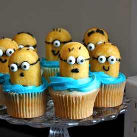 Minion Cupcakes