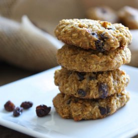 GF Oatmeal Raisin Cookies