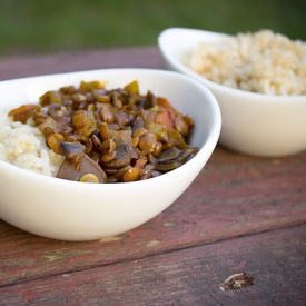 Vegan Lentils & Rice