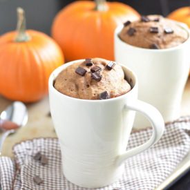 Whole Wheat Pumpkin Spice Mug Cake