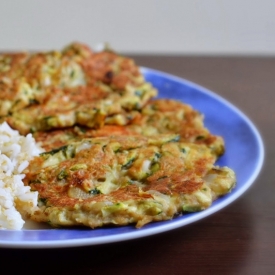 Zucchini Tuna Pancakes