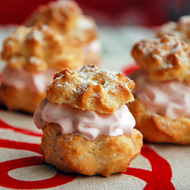 Strawberry Cream Puffs