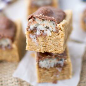 Almond Joy Peanut Butter Cookie Bar