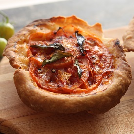 Oven-Roasted Tomato Tart