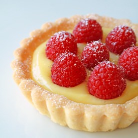 Lemon Curd Shortbread Tartlet