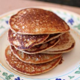 Vegan Whole Wheat Banana Pancakes