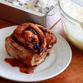 Apple Butter Cinnamon Rolls