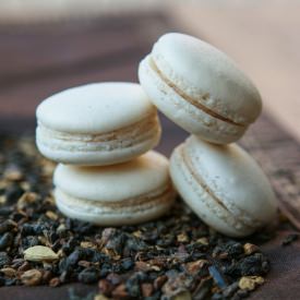 Vanilla Bean Chai Macarons