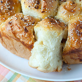 Bread Rolls with Hot Dogs