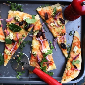 Smoked Salmon Pizza