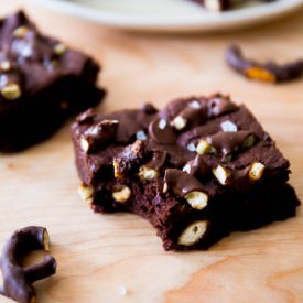 Chocolate Pretzel Brownies