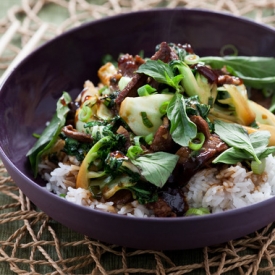 Ginger Beef Stir-Fry