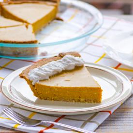 Clean Pumpkin Pie