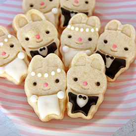 Bride & Groom Cookies