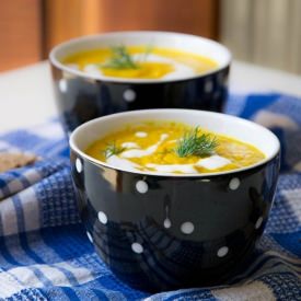 Carrot and Coconut Milk Soup