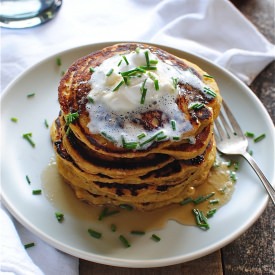 Roasted Acorn Squash Pancakes