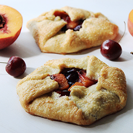 Cherry Peach Galette